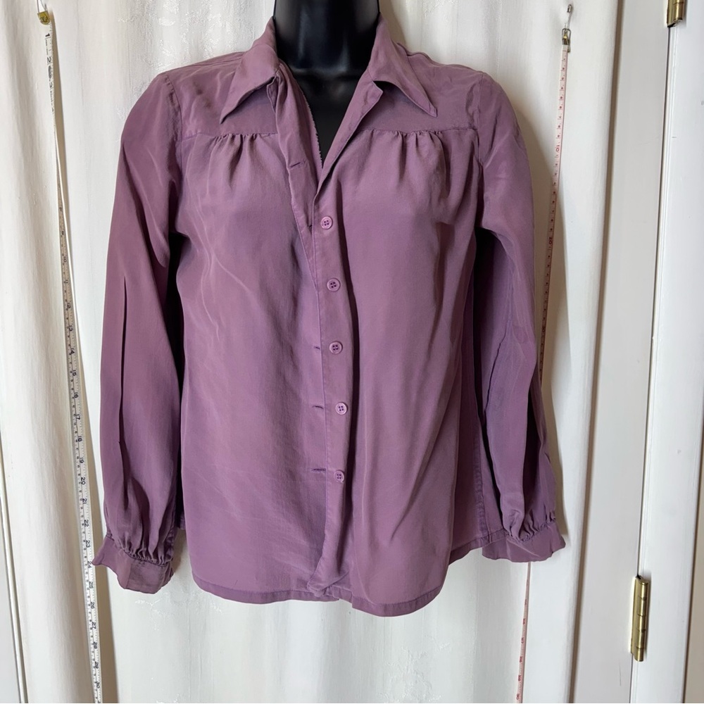 Vintage Women's Silk Blouse by Irka
